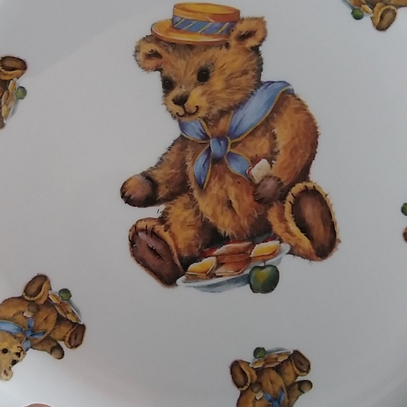 Teddy bear fine bone china royal patrician plate - Picture 5 of 6
